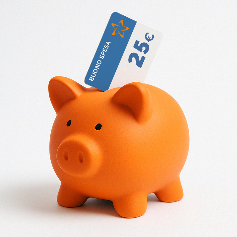BUONO SPESA 25 EURO
