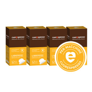 4 CONFEZIONI - L'ARMONIOSO 12 CAPSULE