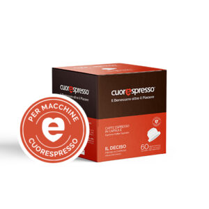 CONFEZIONE CAFFE' DA 60 CAPSULE "IL DECISO"