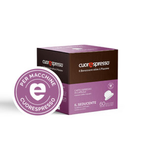 CONFEZIONE CAFFE' DA 60 CAPSULE "IL SEDUCENTE"
